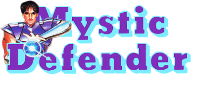 Mystic Defender logo for Sega Genesis